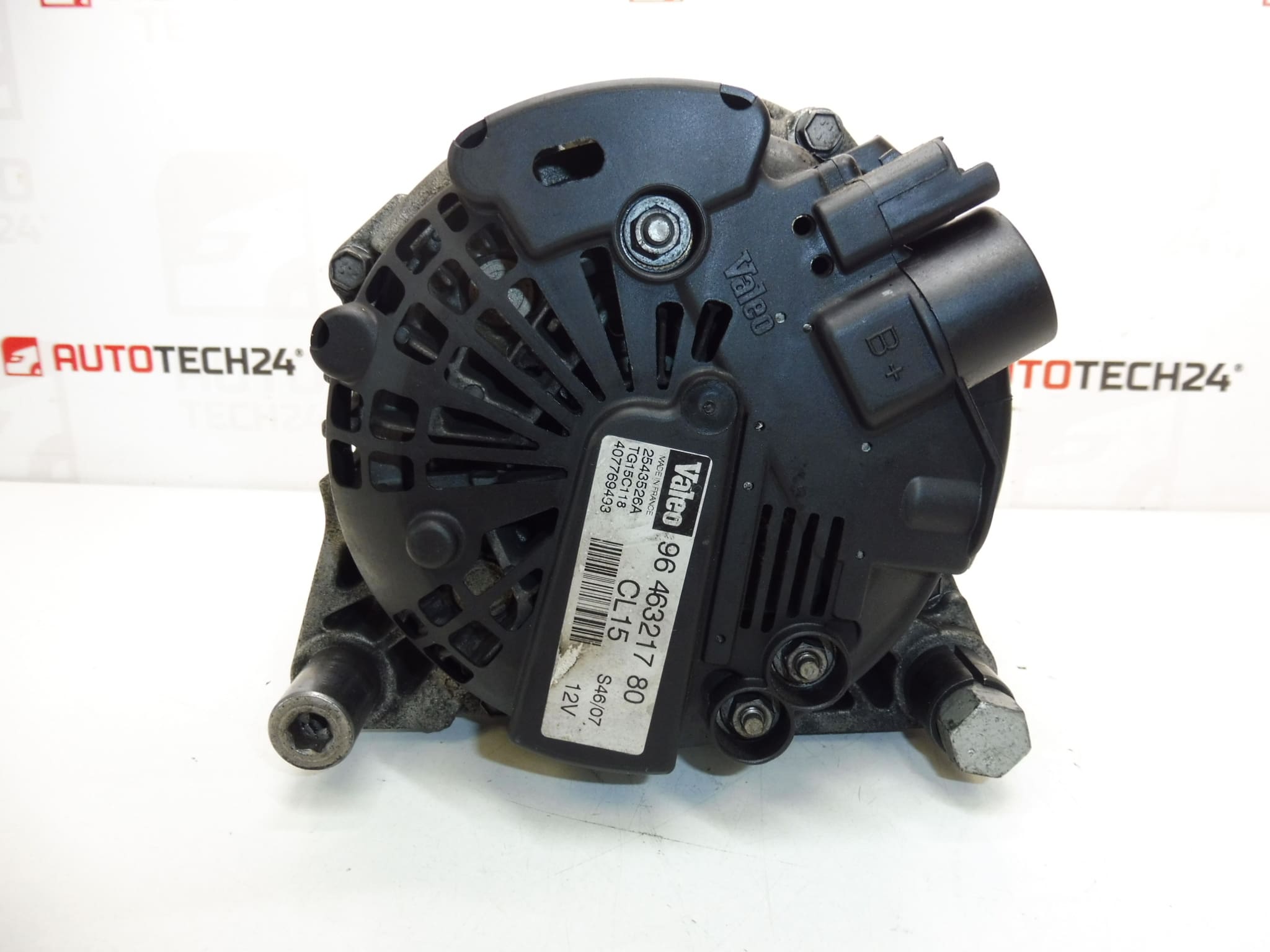Alternator Valeo, pređenih 102.000 km, Citroën/Peugeot CL15, 9646321780 - Slika 2