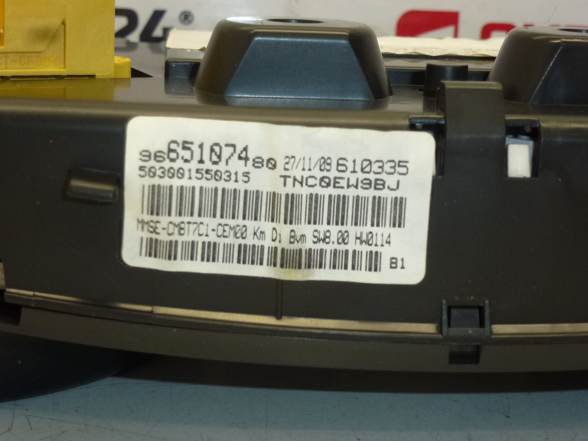 Tahometar kilometraža 176 tisuća km Peugeot 308 9665107480 6103HS - Slika 2