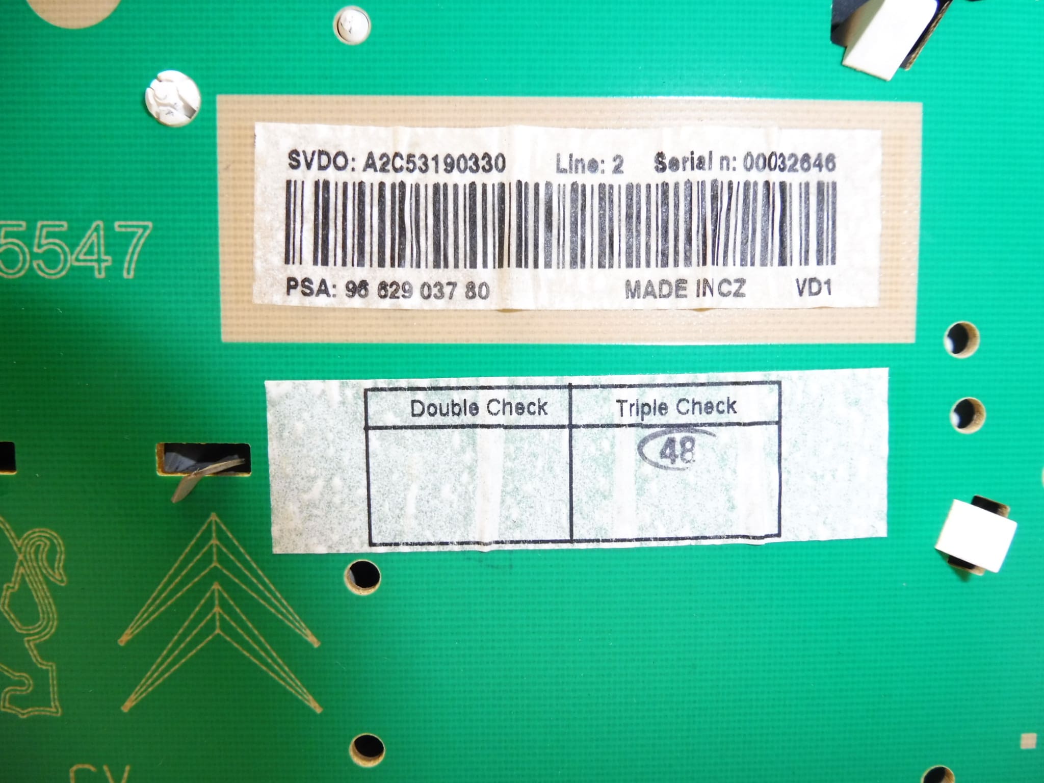 Peugeot 207 kilometraža 145000 km 9662903780 6103E - Slika 2