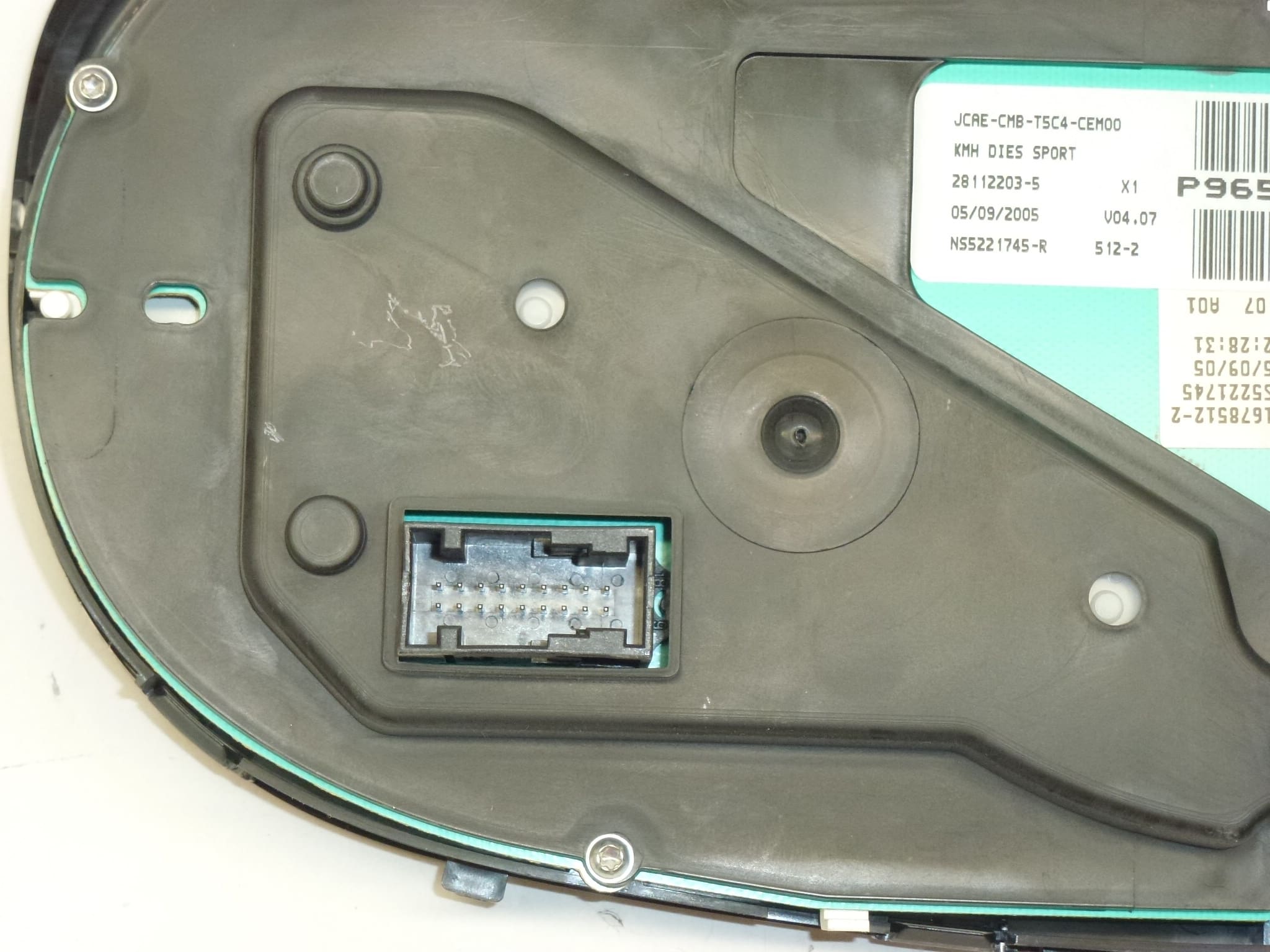 Tachometar Peugeot 307 II 221000 km 9655925880 6106R8 6103K5 - Slika 2