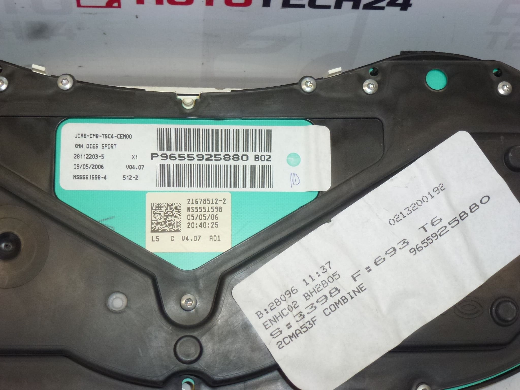 Peugeot 307 II kontroler kilometraže 239000 km 9655925880 - Slika 2