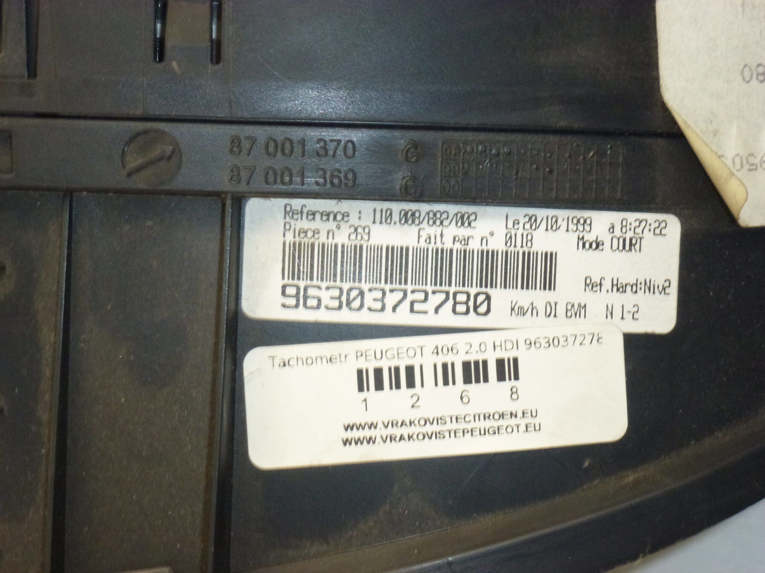 Peugeot 406 2.0 HDI 9630372780 kilometraža 189000 km - Slika 2