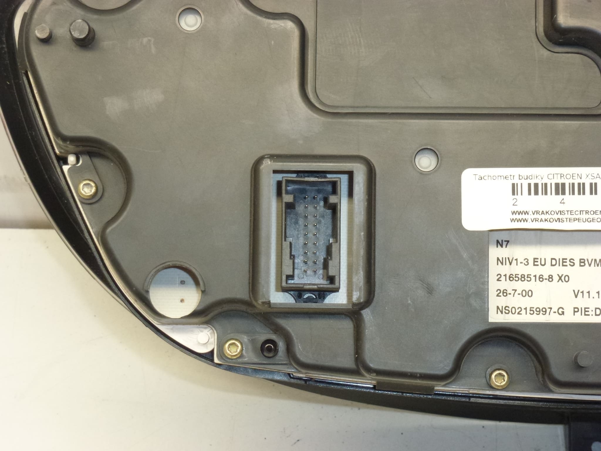 Tachometar Citroën Xsara Sagem 9639708580 - Slika 2