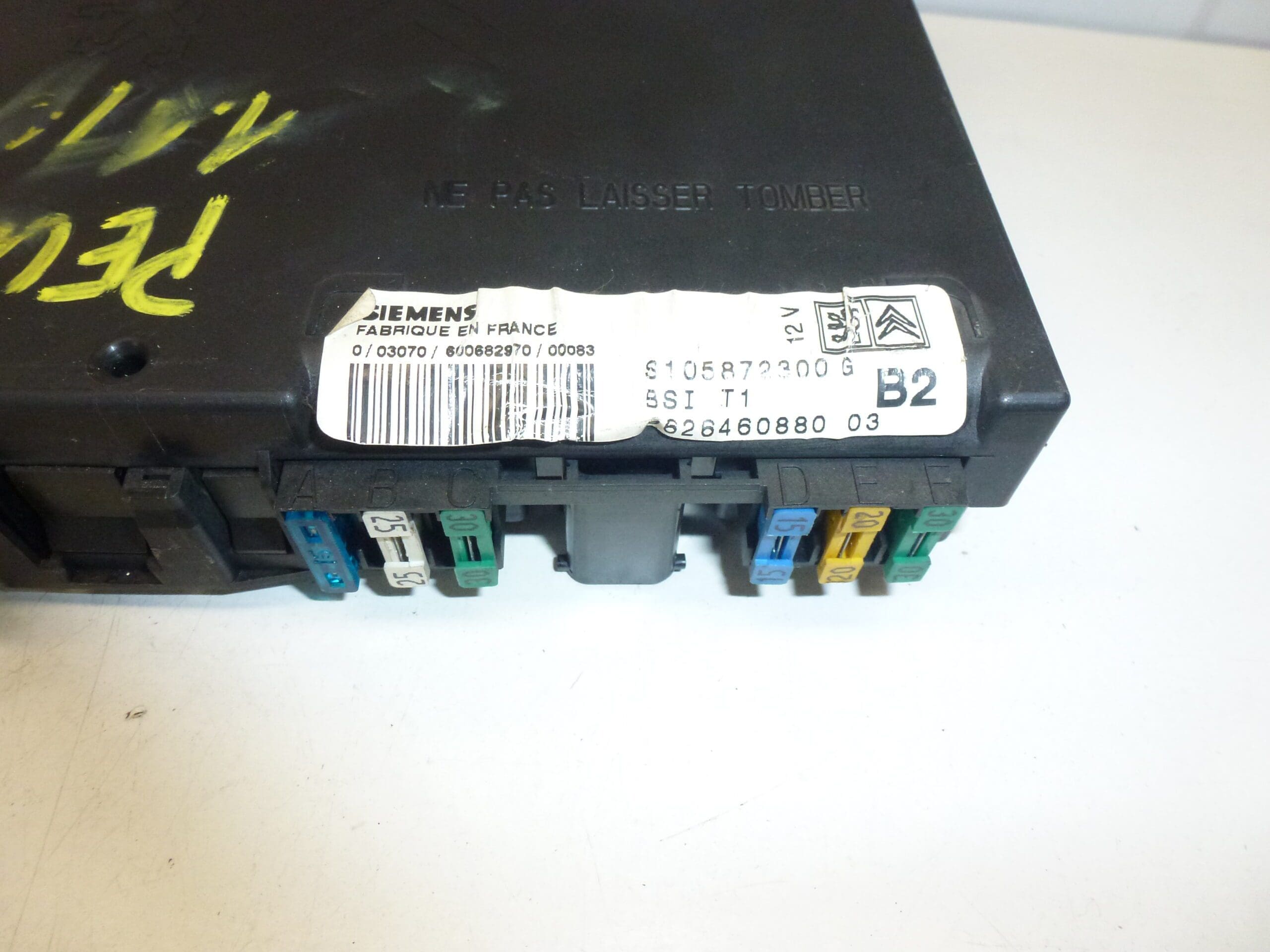 BSI T1 B2 Siemens Citroën Peugeot 9626460880 S105872300 G - Slika 2