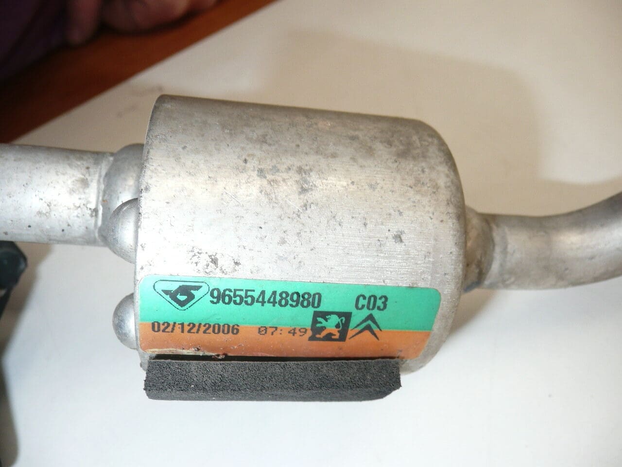 Klimatska cijev Peugeot 207 9655448980 6460TV - Slika 2