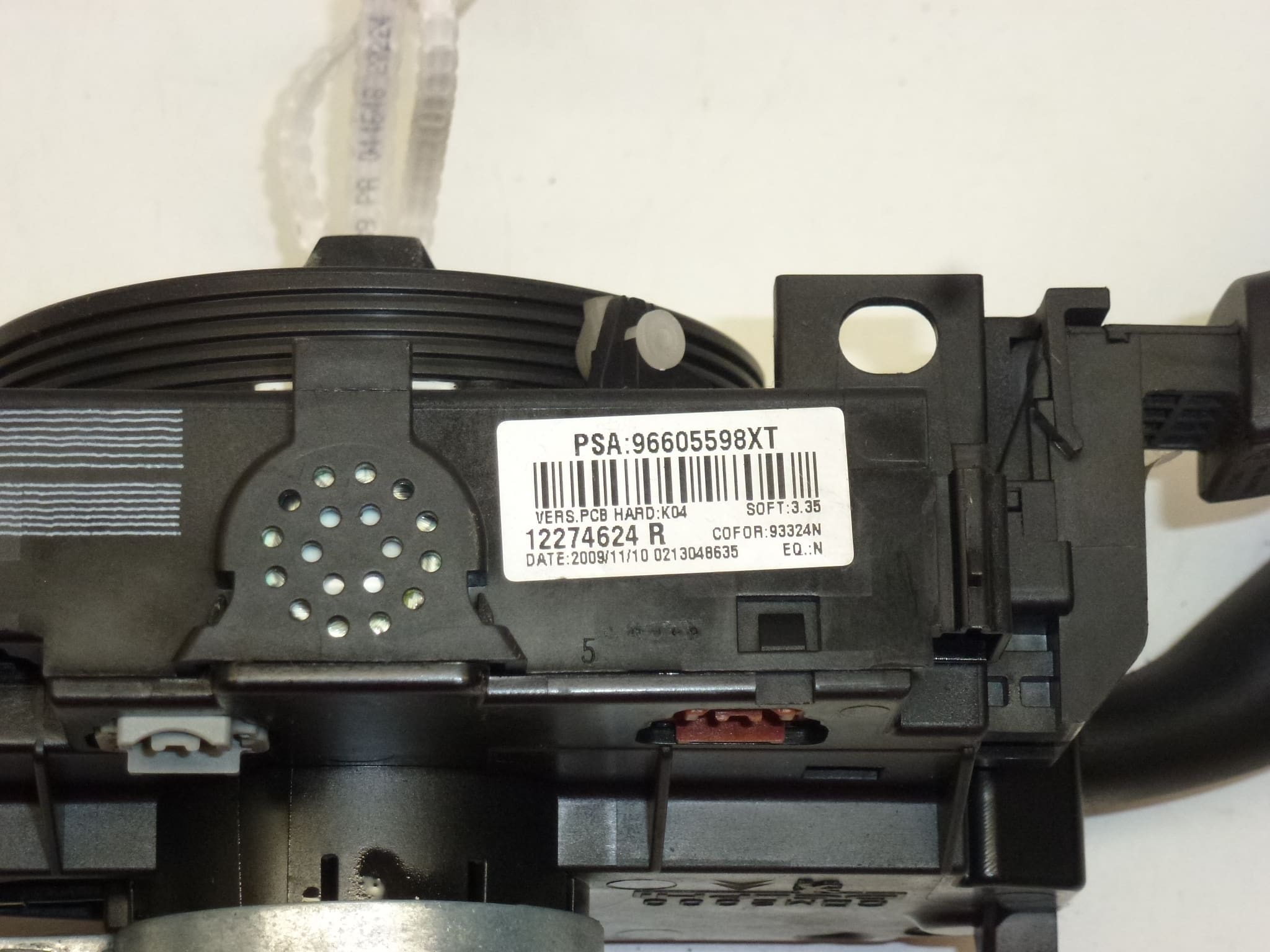 Prekidači poluge Citroën Peugeot 96605598XT 6242A3 - Slika 2