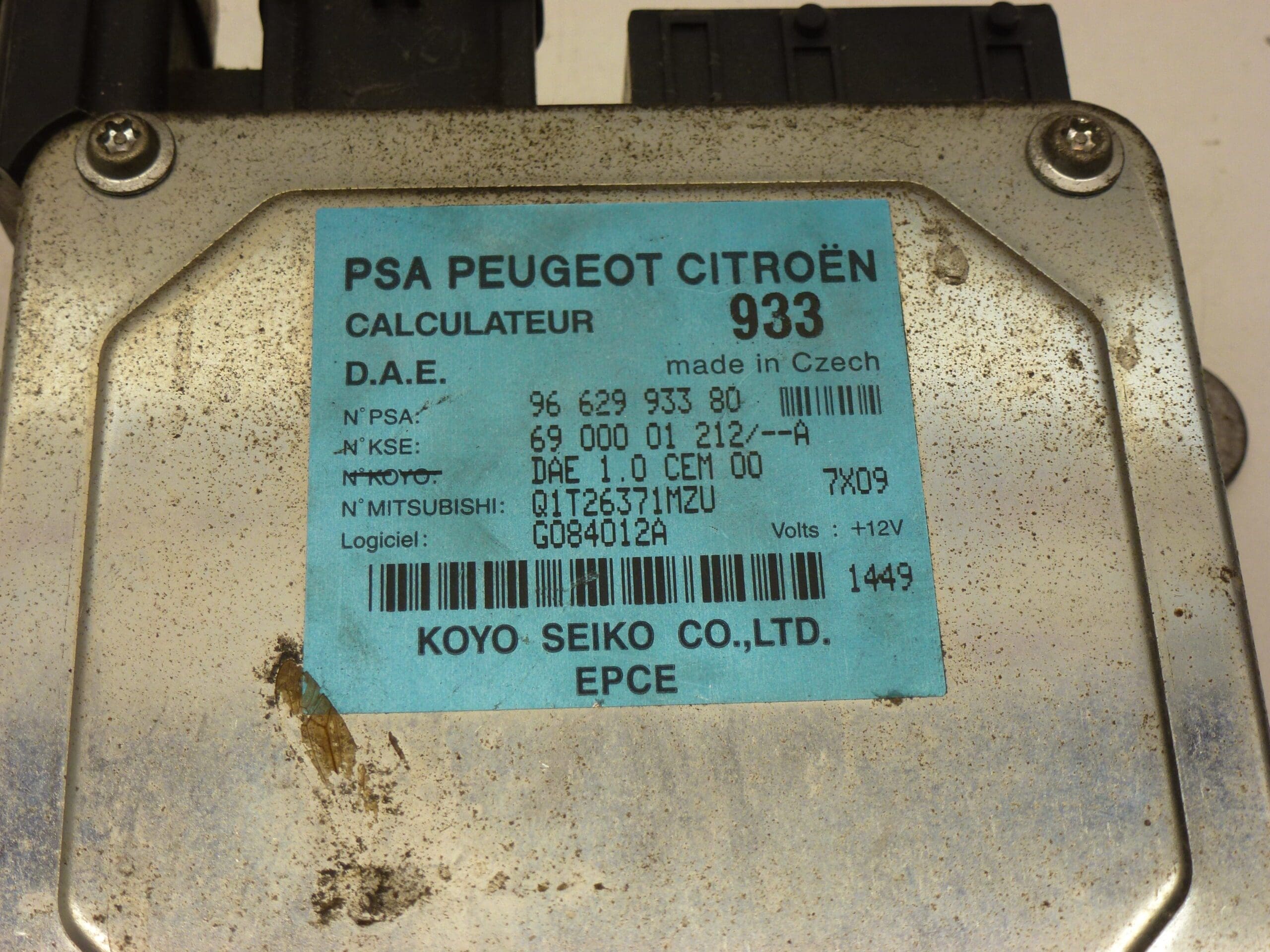 ECU KOYO Citroën C2 C3 9662993380 - Slika 2