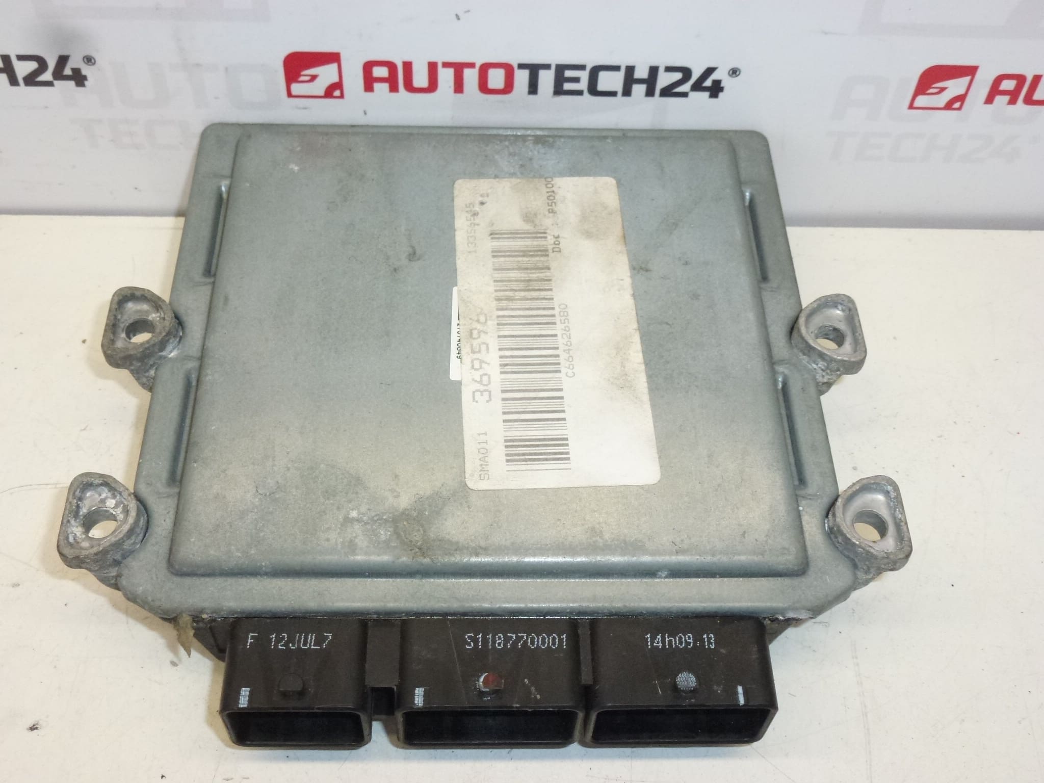 ECU Siemens VDO SID803A 5WS40610B-T 9661642180 9664626580 1943K1 - Slika 2