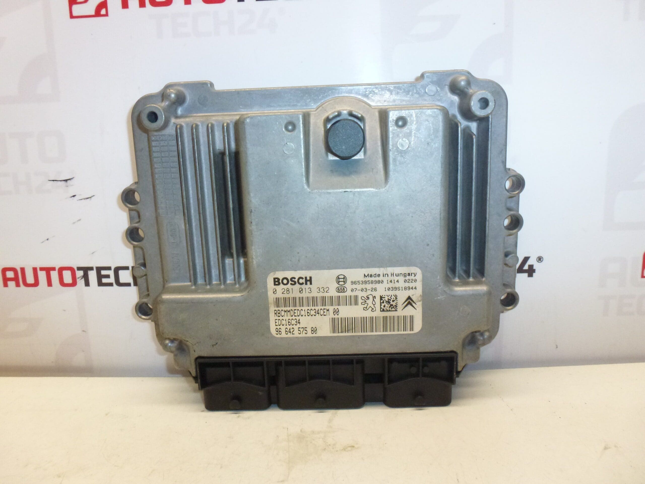 ECU Virgin Citroën Peugeot Bosch EDC16C34 0281013332 - Slika 2