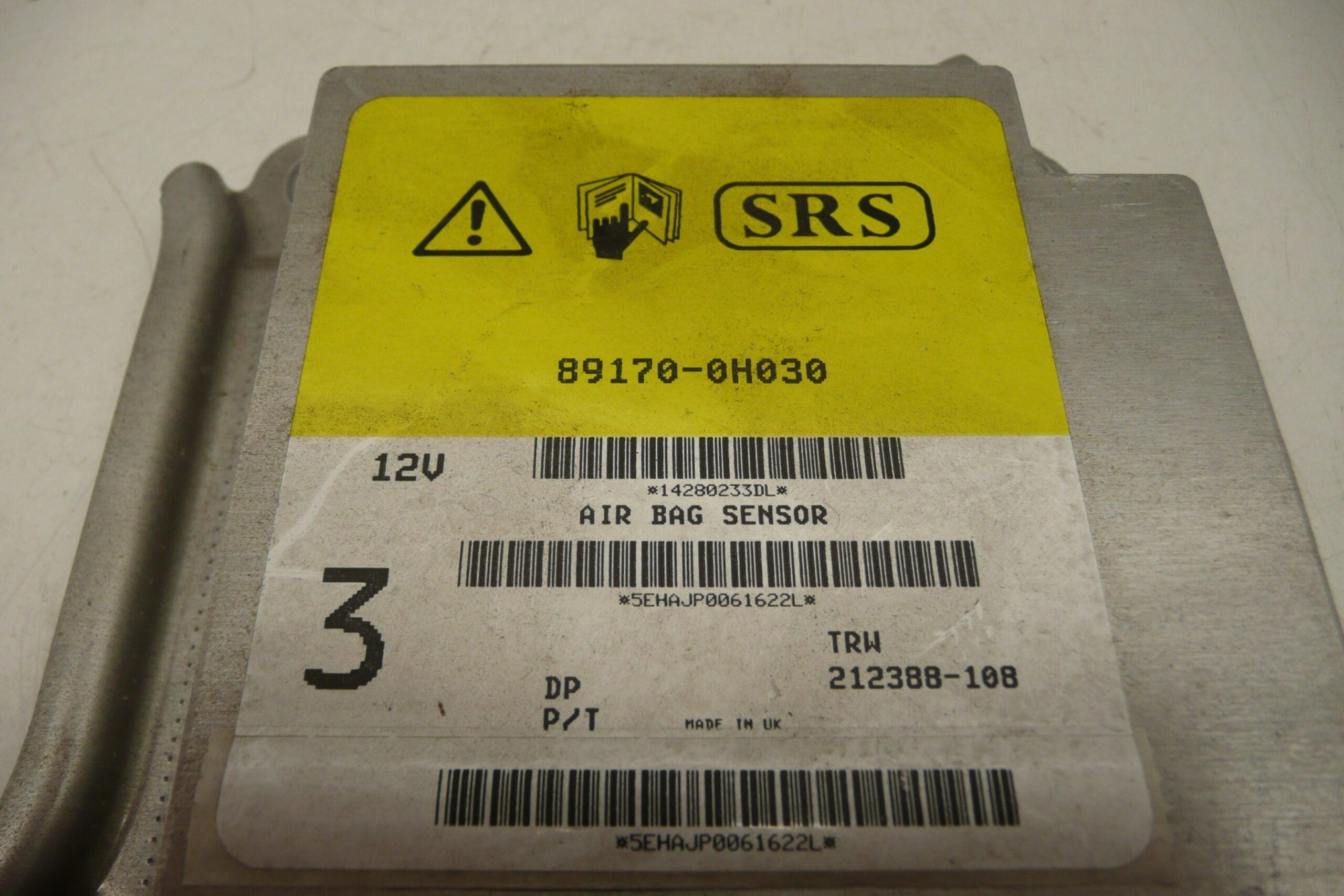 Jedinični zračni jastuk Citroën Peugeot potpuno funkcionalan 89170-0H030 6546F8 - Slika 2