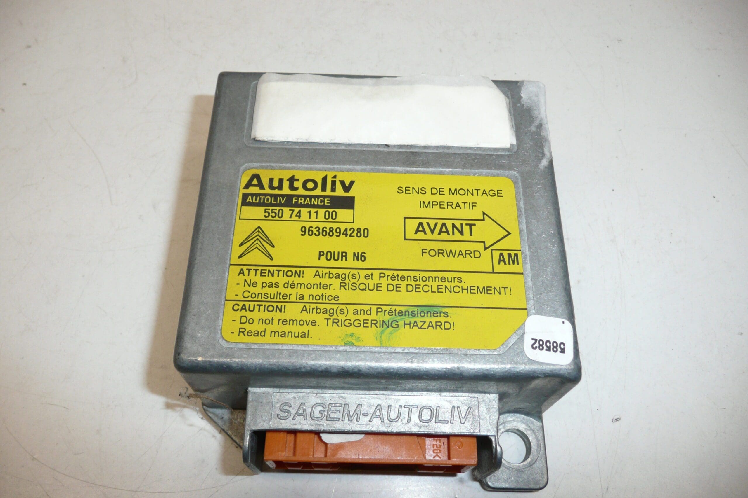 Zračna jedinica zračnog jastuka Citroën Xsara 9636894280 - Slika 2