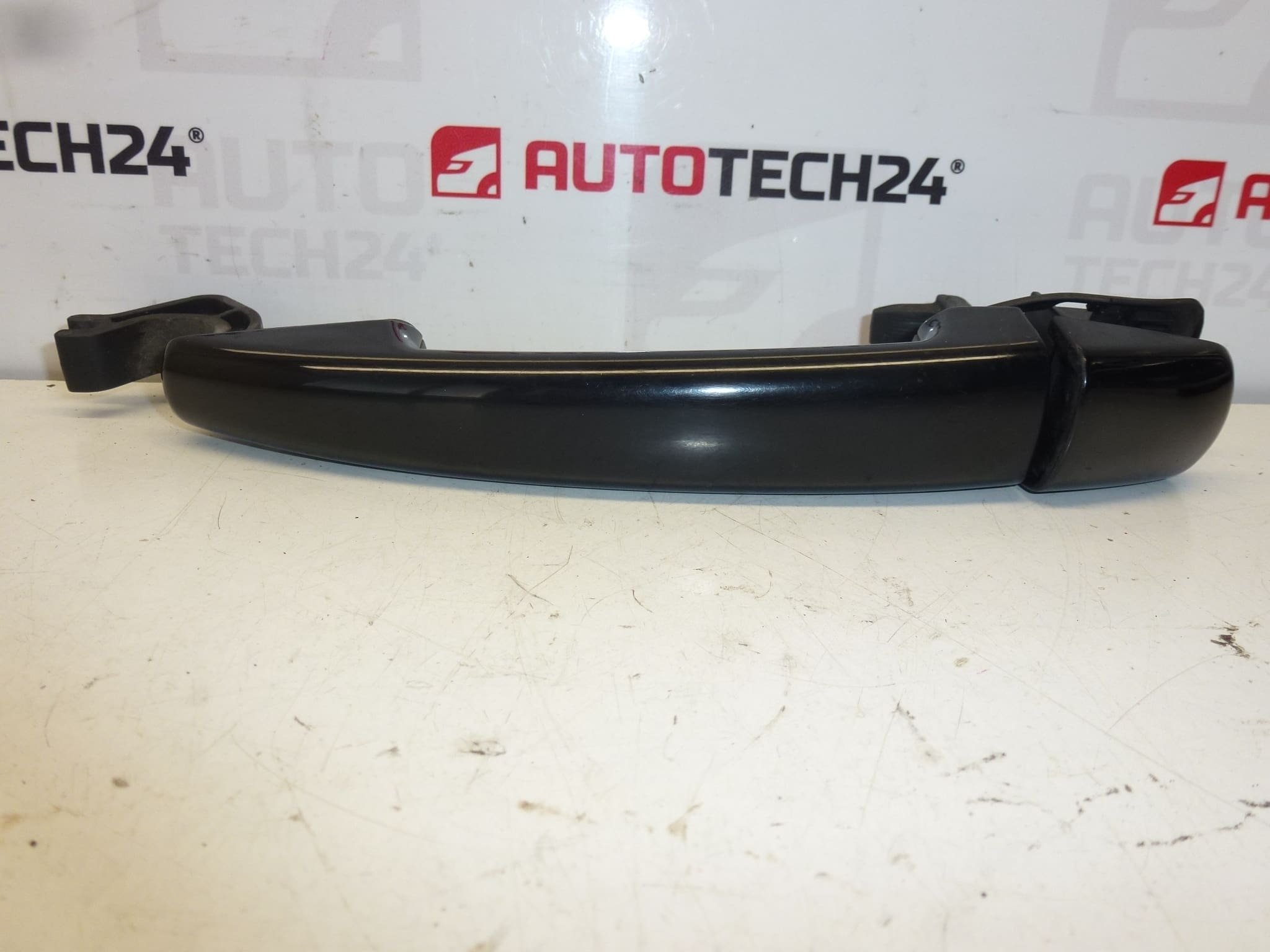 Kvaka za dvokrilna vrata Citroën Peugeot crna KTVD 9101GH - Slika 2