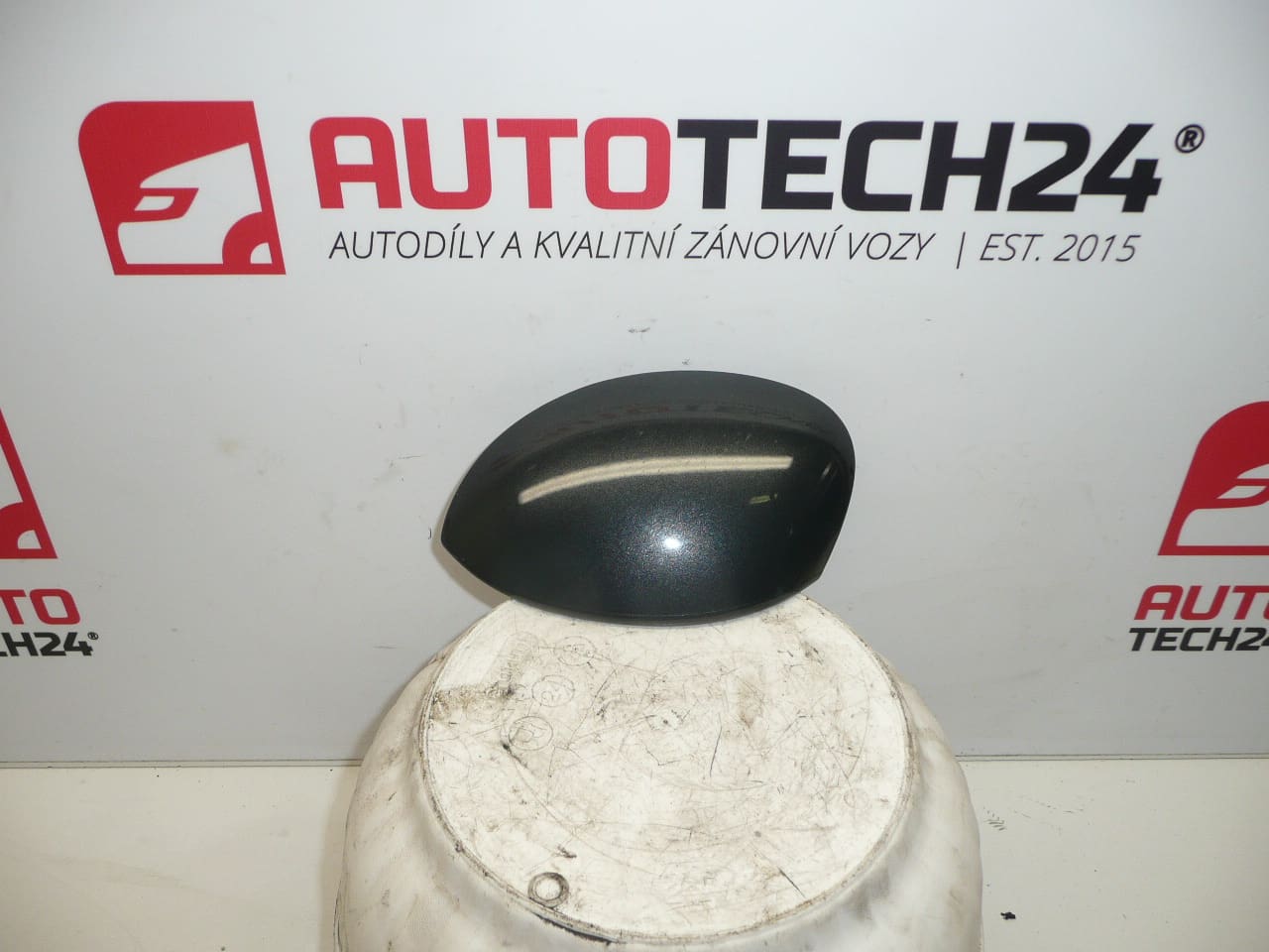 L poklopac retrovizora Citroën Xsara Picasso siva met. EYPC