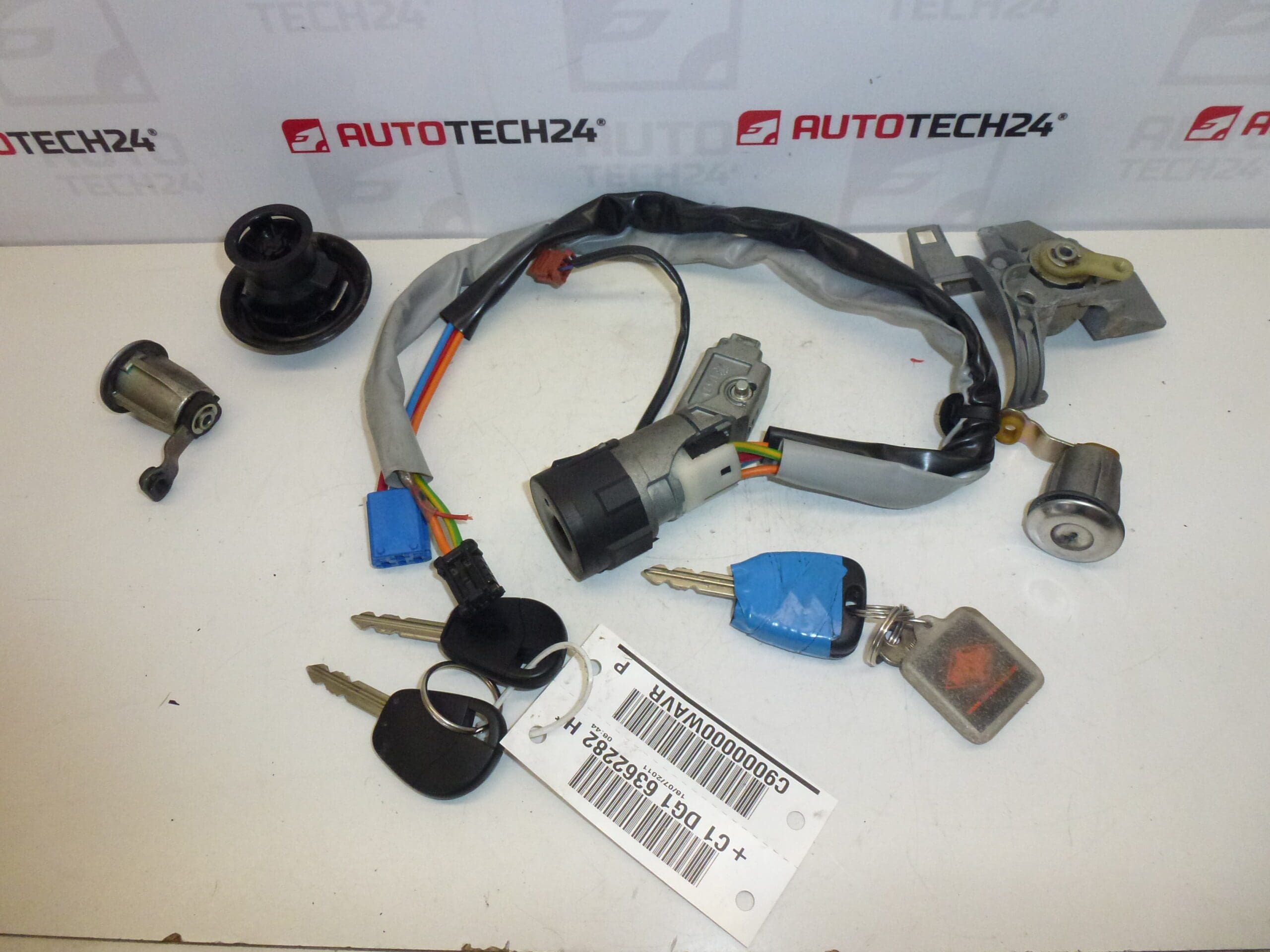 Set tipki i brava Citroën Berlingo II 4162CF 3 tipke - Slika 2