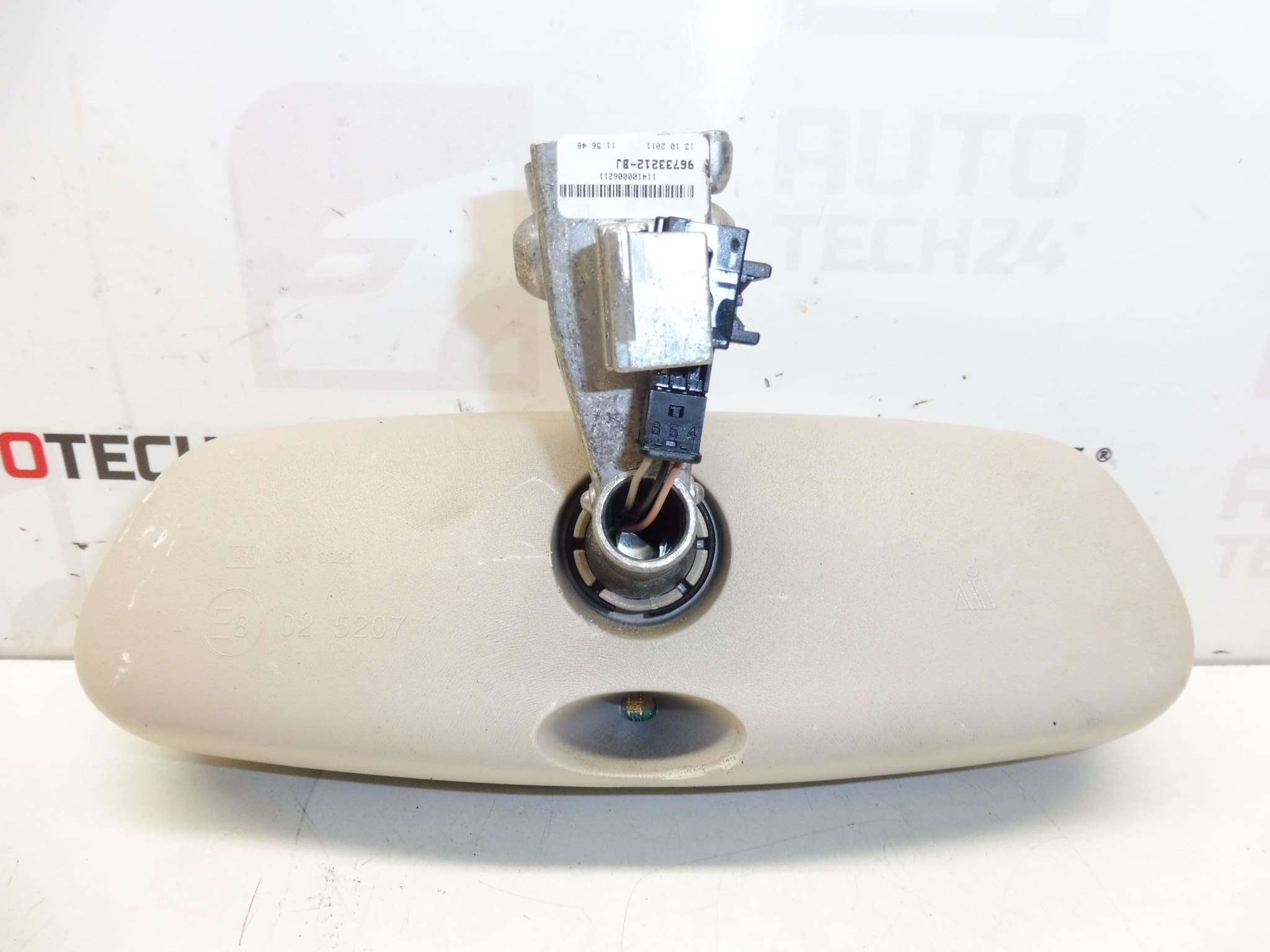 Unutarnji retrovizor sa prigušenjem svjetlosti Citroën C4 8154JT - Slika 2