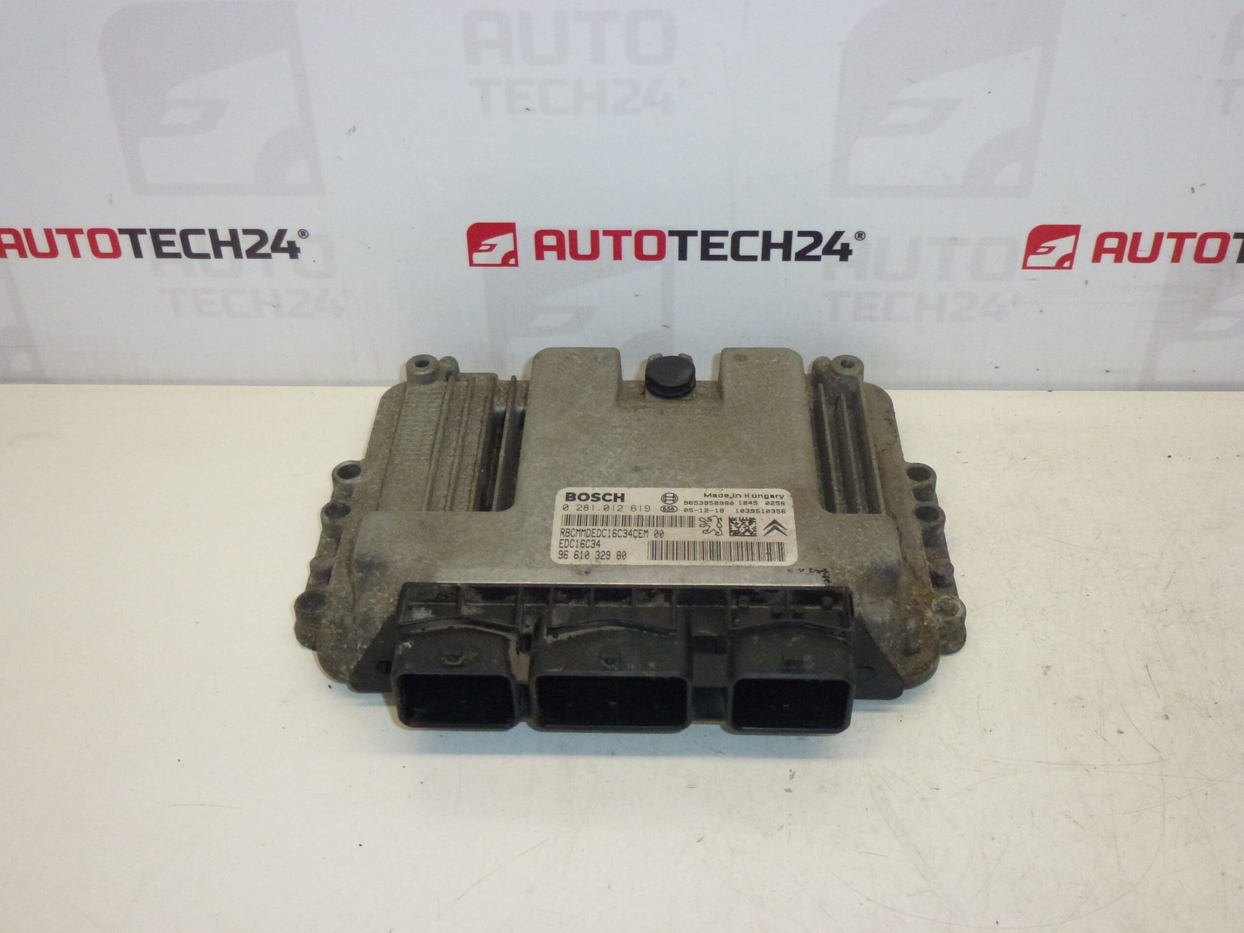 Upravljačka jedinica Bosch EDC16C34 1.6 HDI 0281012619 9661023980
