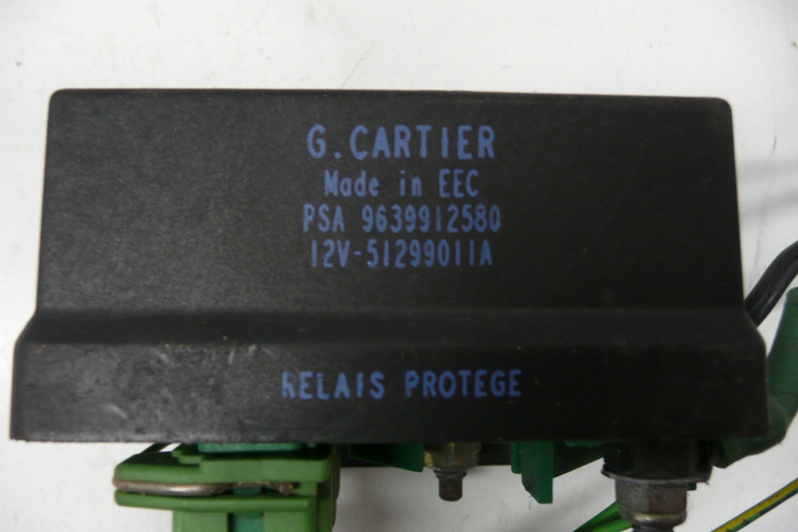 Žhavící rele za Citroën Peugeot 9639912580 s kabliranjem - Slika 2