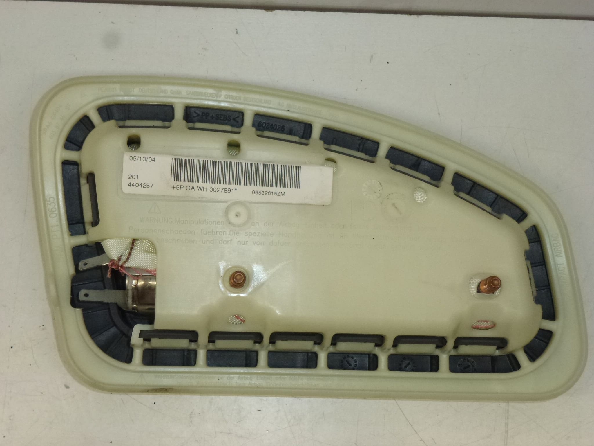 Desni zračni jastuk Peugeot 407 96532615ZM 8216FA - Slika 2