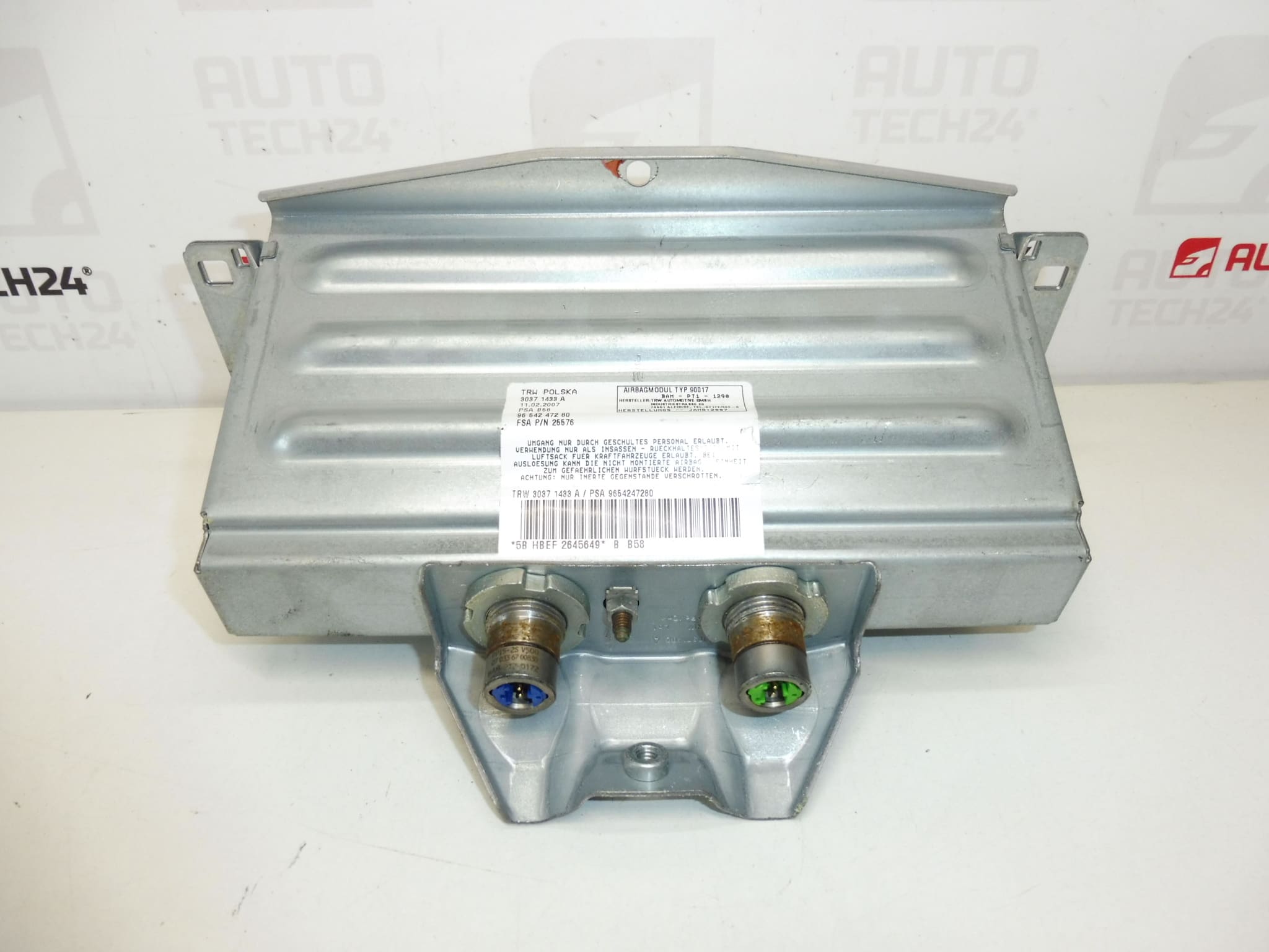 Zračni jastuk za suvozača Citroën C4 Picasso 9654247280 8216NT - Slika 2