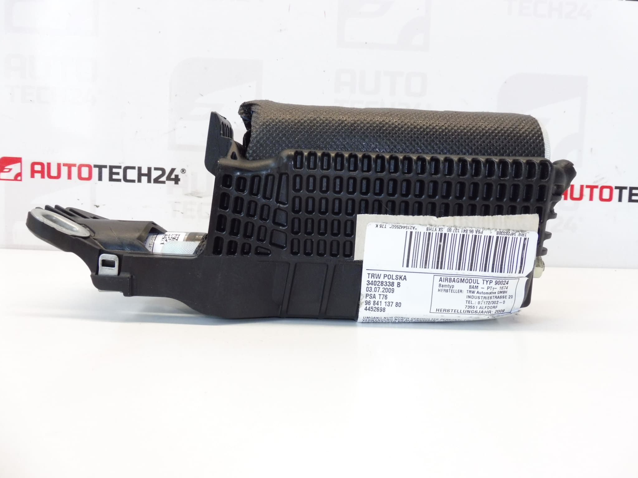 Zračna jastuk za vozača Peugeot 308 CC 9684113780 8216WY - Slika 2