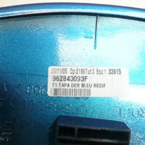 Poklopac desnog retrovizora Peugeot 206 KMF 962843093F 815243