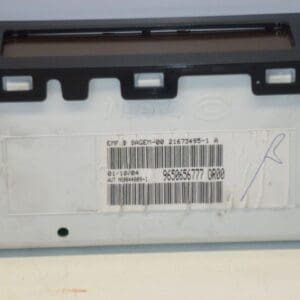 Zaslon Citroën C2 C3 9650656777