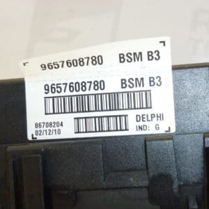 BSM B3 DELPHI Citroën Peugeot 9657608780