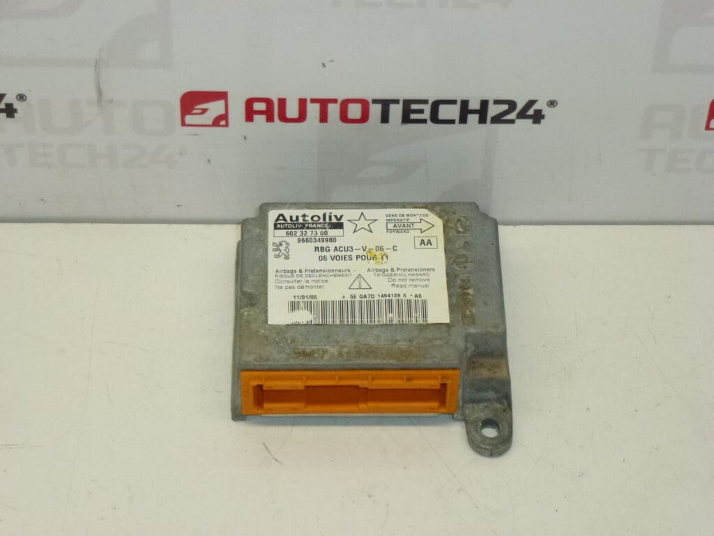 Peugeot 206 206+ jedinica zračnog jastuka 9660349980 602327300