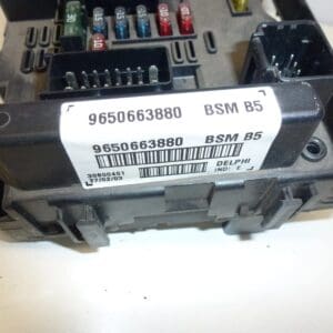 DELPHI BSM B5 Citroën Peugeot 9650663880