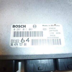 ECU Bosch EDC15C2 0281011081 9647472780