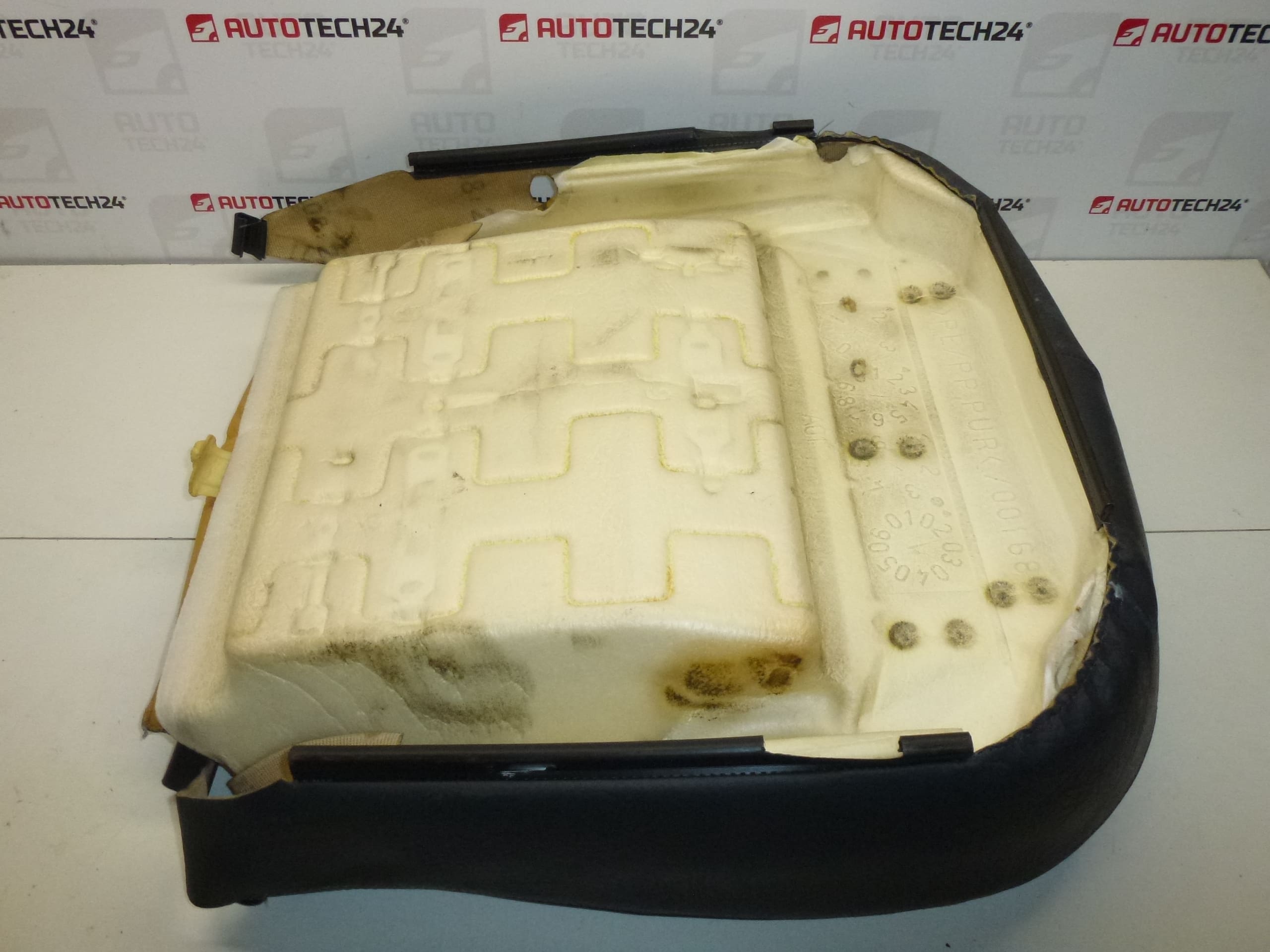 Navlaka sjedala suvozača za Citroën C5, crna koža, 8870EK - Slika 2