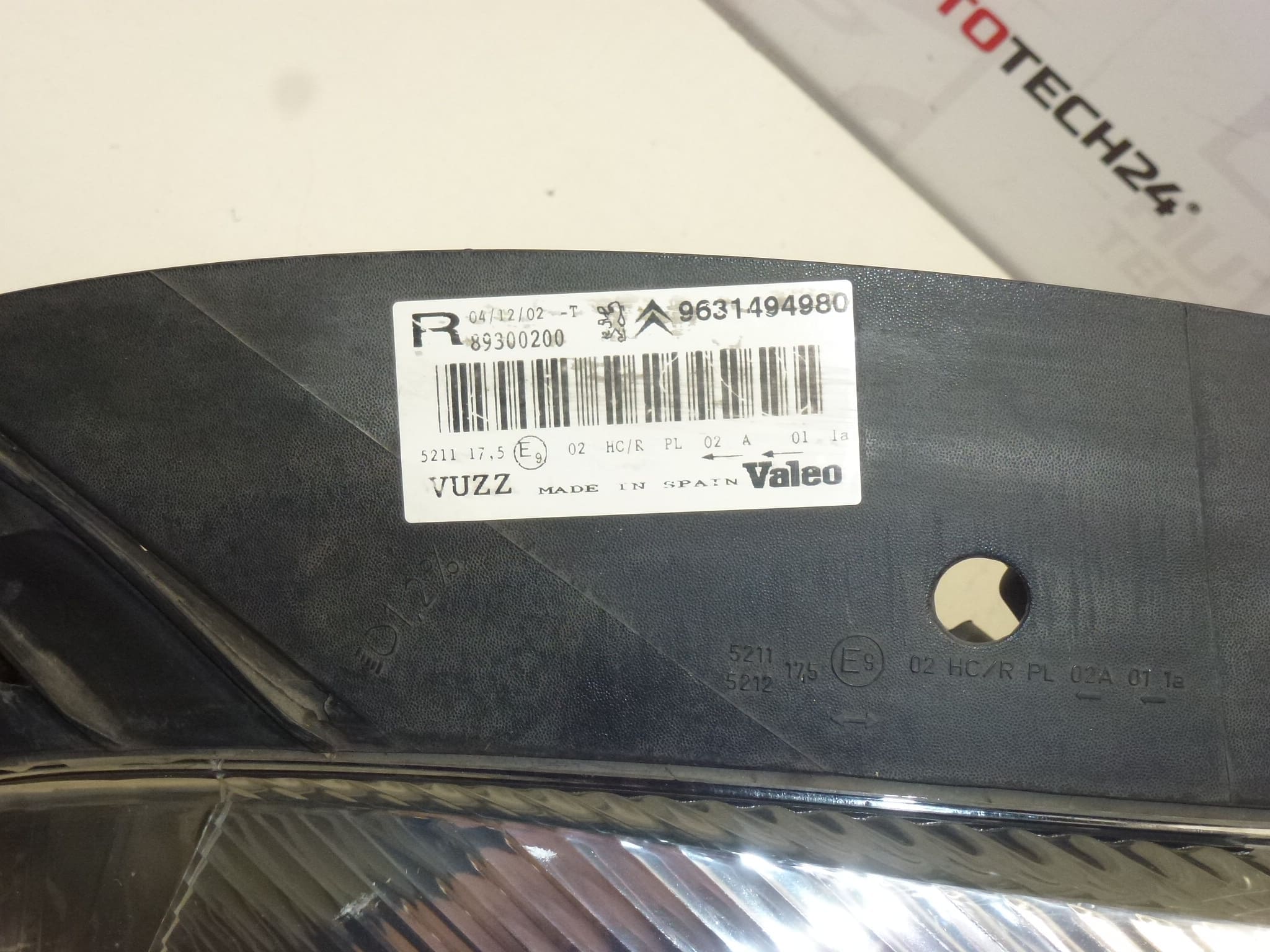 Desno prednje svjetlo Citroën Xsara Picasso do 2004 9631494980 6205W0 - Slika 2