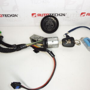 Razvodna kutija, poklopac rezervoara, 1 ključ Peugeot 307 4162AS 4162X4