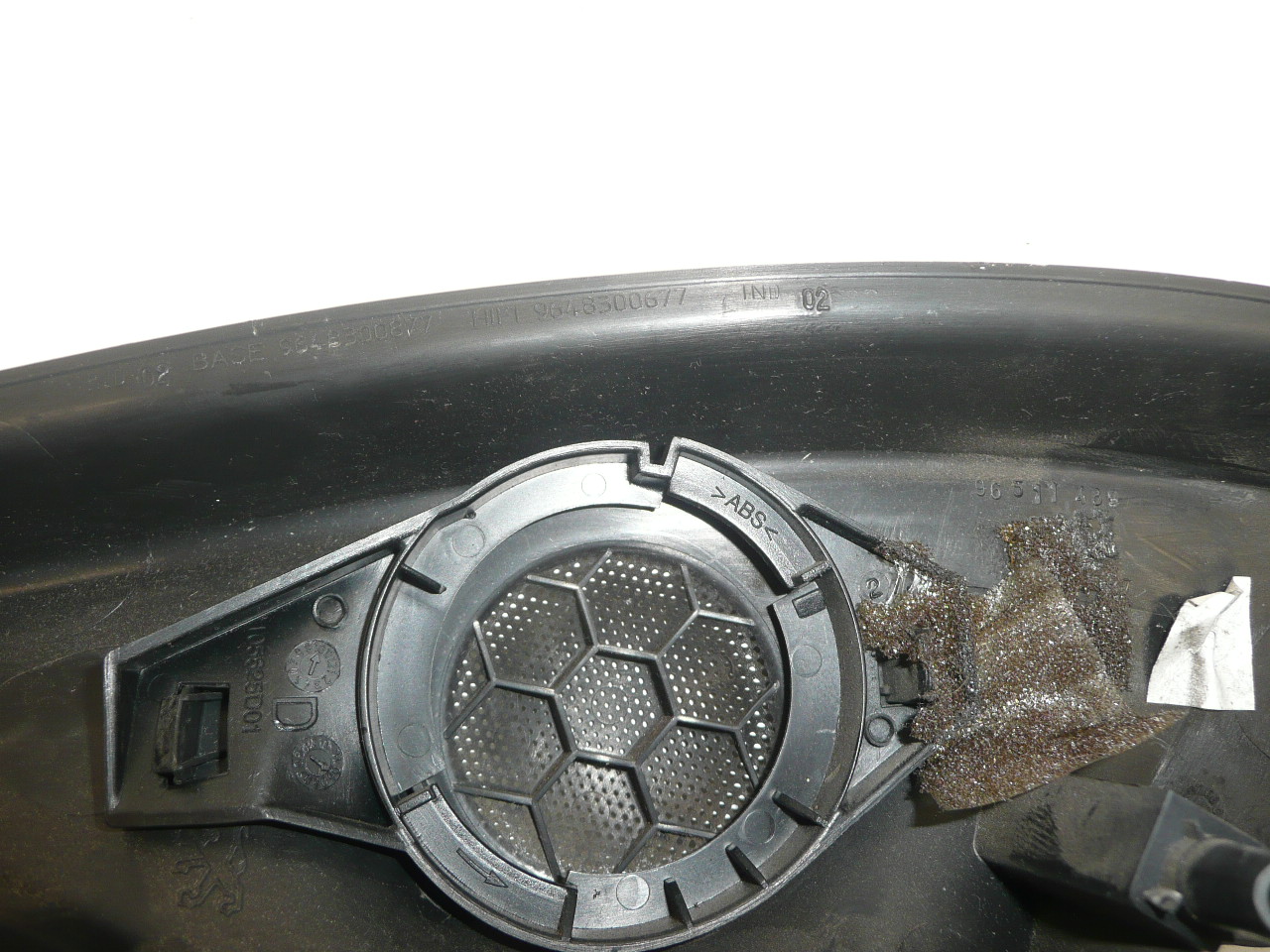 Poklopac retrovizora Peugeot 206 96511489 9648300877 9015X6