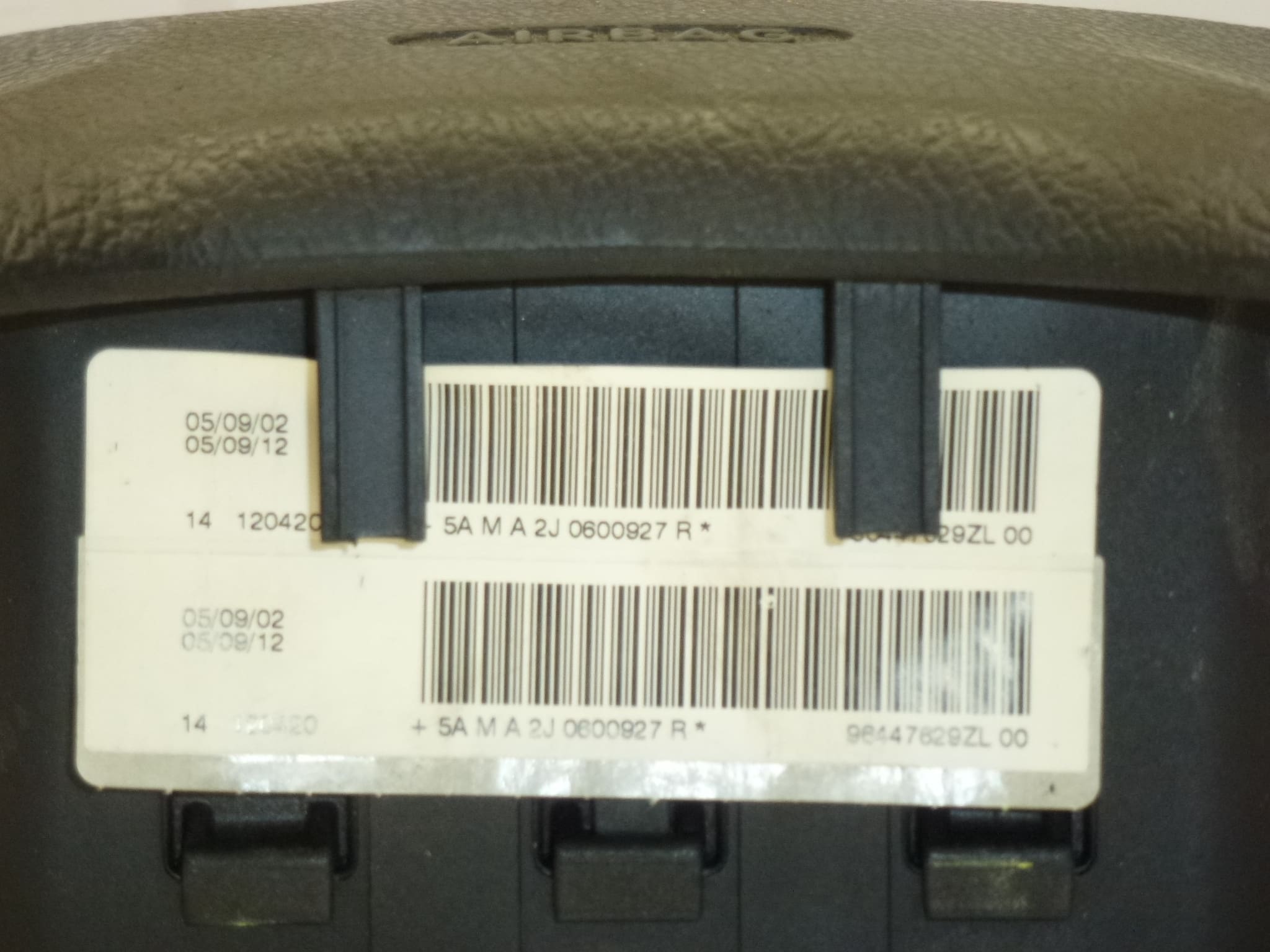 Zračni jastuk volana za Citroën Xsara Picasso 96447629ZL 4112FN - Slika 2