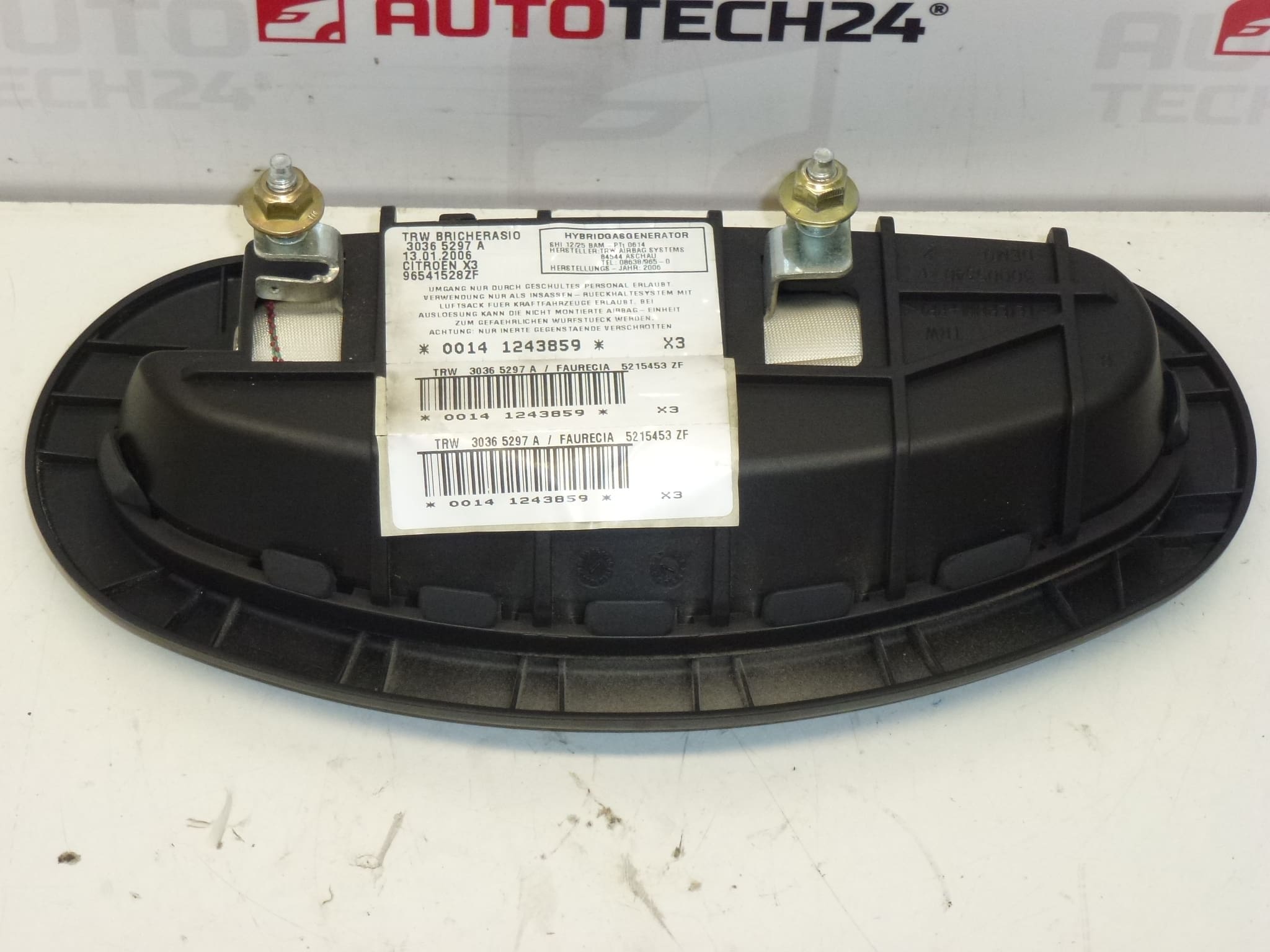 Bočni zračni jastuk za Citroën C5 I i II 96541528ZF 8216GP - Slika 2