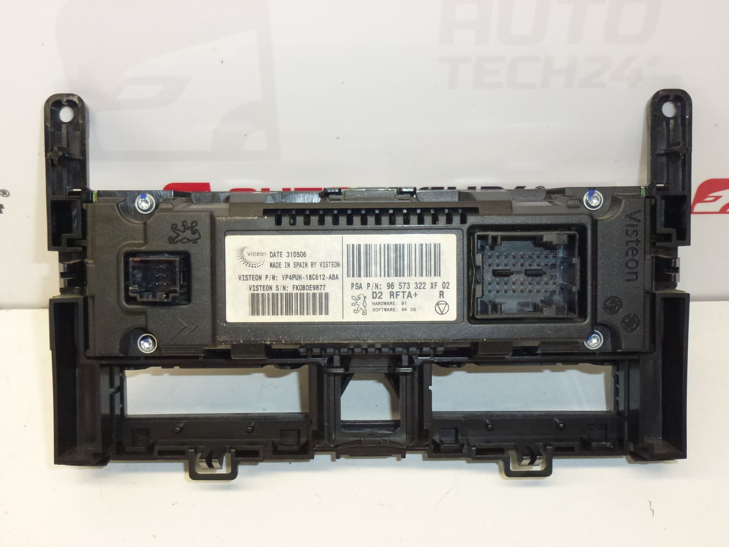 Upravljačka jedinica grijanja i klimatizacije Peugeot 407 96573322XF 6451SC - Slika 2