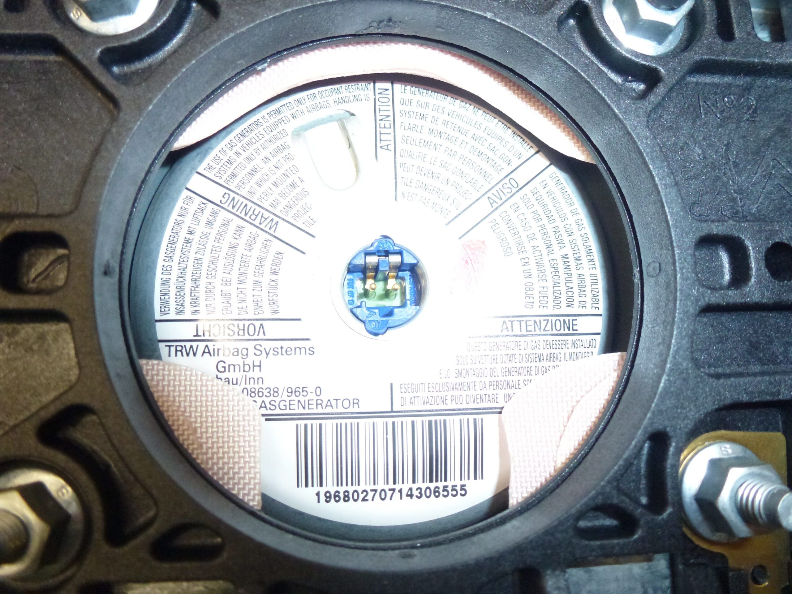 Zračni jastuk Citroën Berlingo II 96639595XT 4112GG