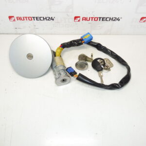 Sada Zámků Peugeot 206 1 Klíč 4162EZ 4162NR