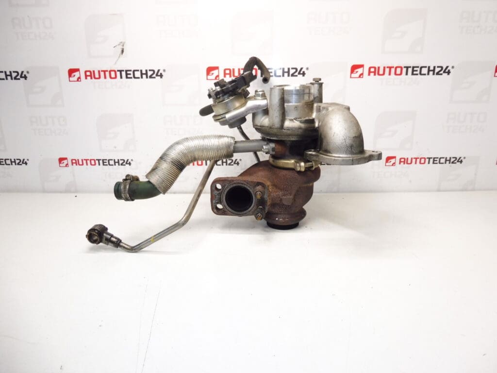 Turbo Citroën Peugeot 1.6 HDI 68KW 83 tisuće km 9673283680 TD02H2-07TT-21