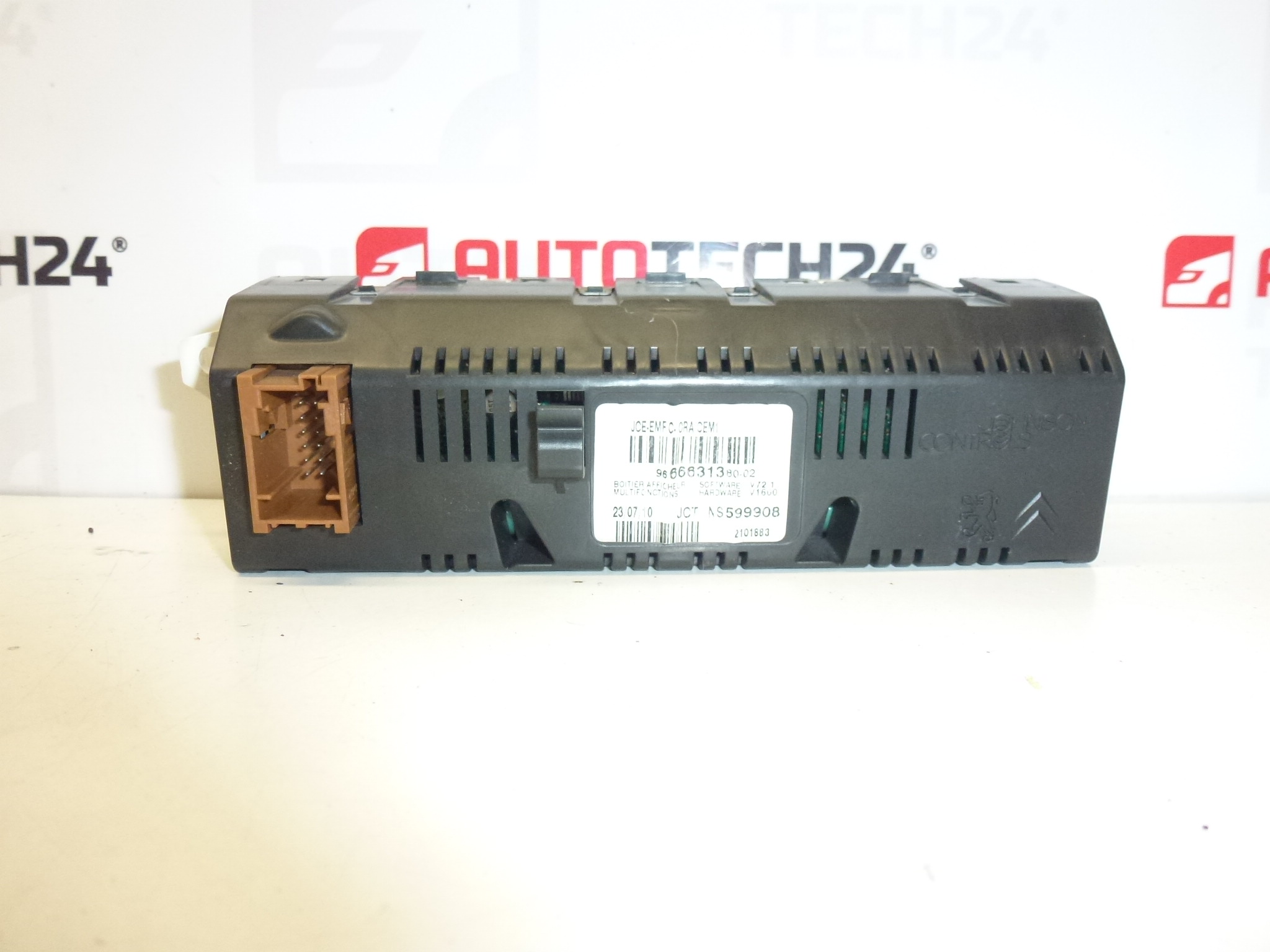 Peugeot 407 računalni radio zaslon 9666631380 659349
