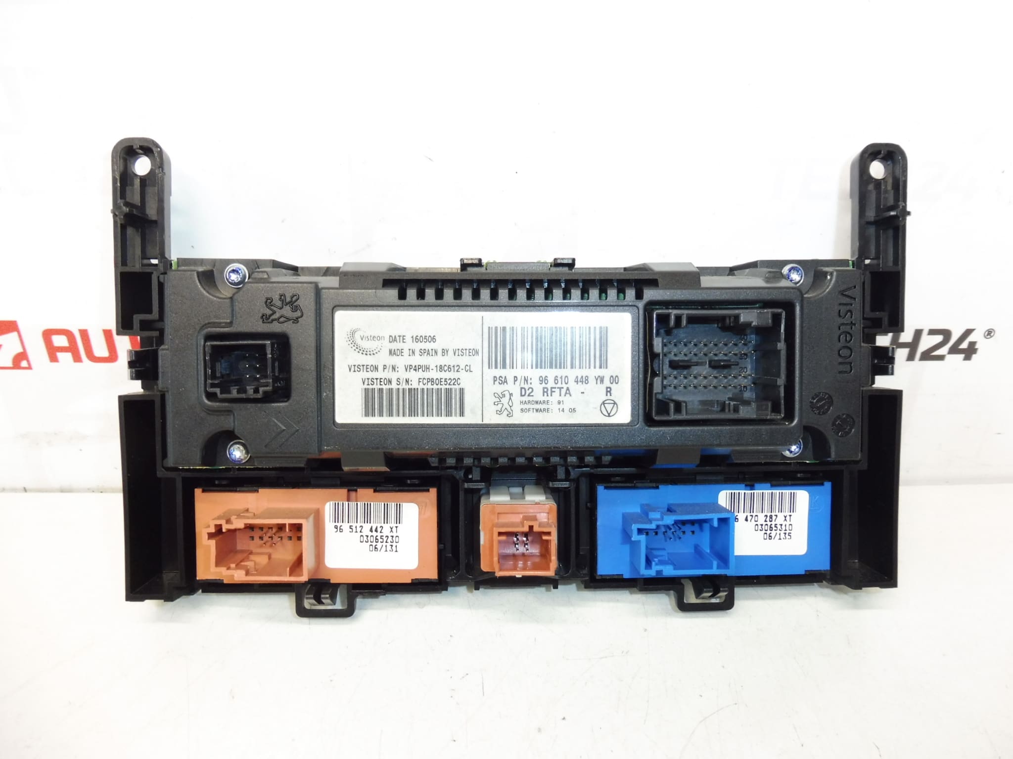Upravljačka jedinica za grijanje i klimatizaciju PSA (Peugeot/Citroën) 96610448YW 6451SA 6451VC - Slika 2