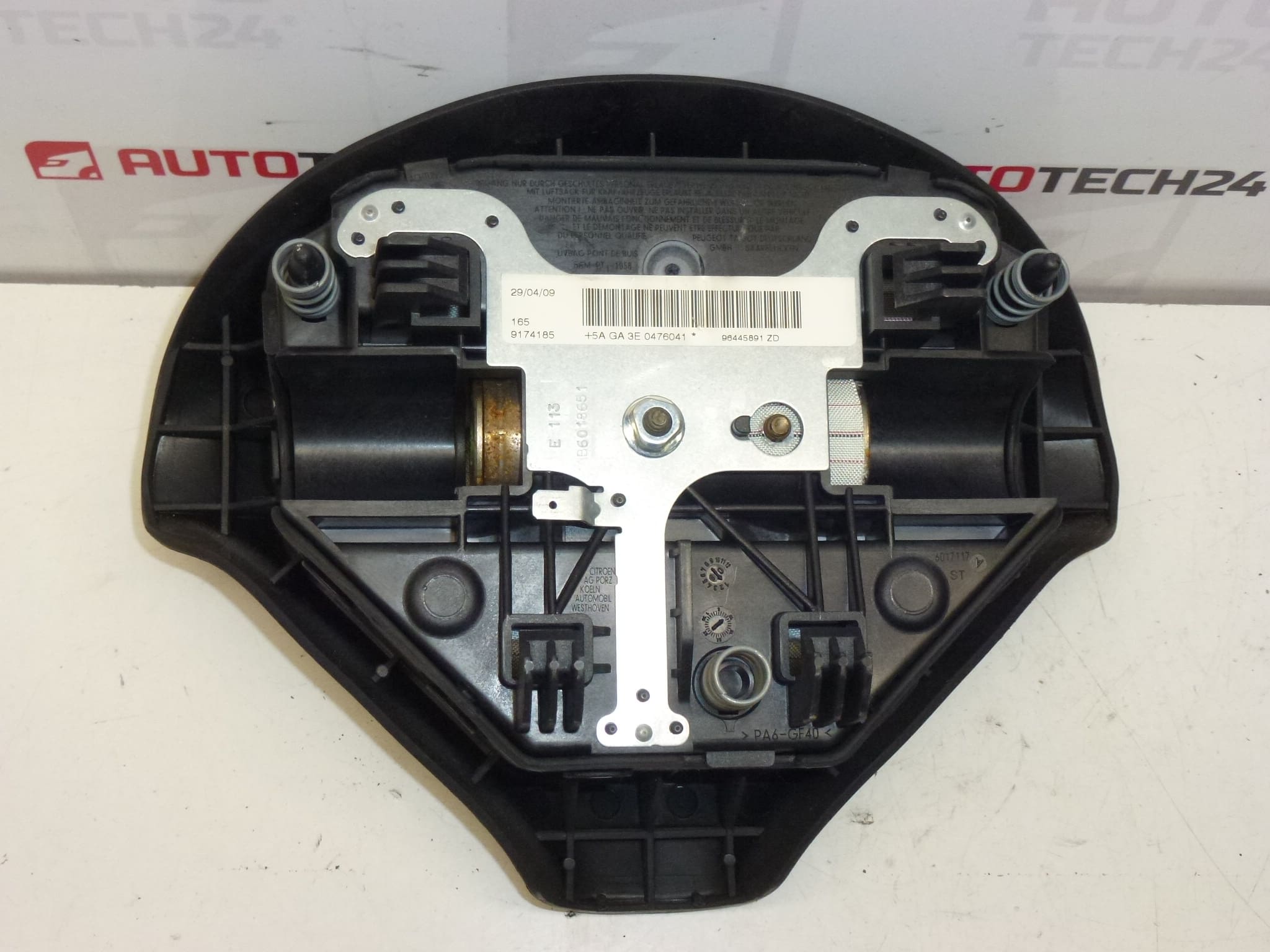 Zračni jastuk volana Peugeot 407 96445891D 4112HA - Slika 2