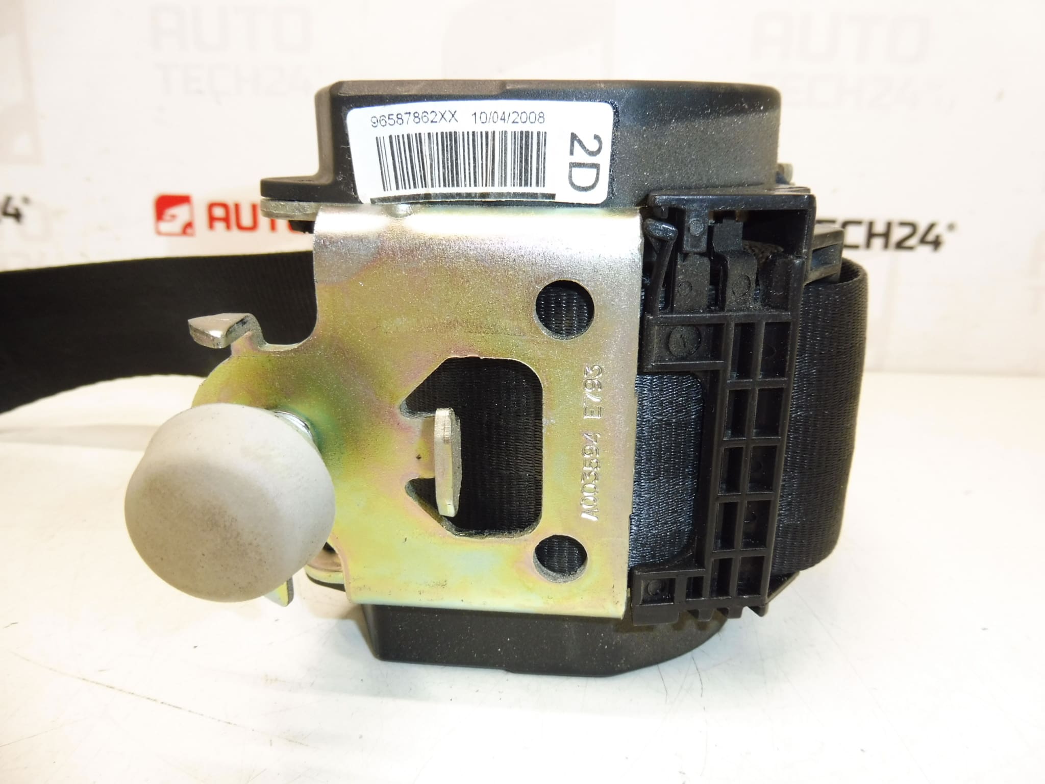 Stražnji desni sigurnosni pojas za Peugeot 207 96587862XX 8975J8 - Slika 2