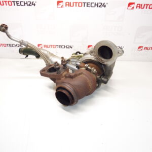 Turbo Citroën Peugeot 1.6 HDI 68KW 88 tisuća km 9673283680 TD02H2-07TVT-21