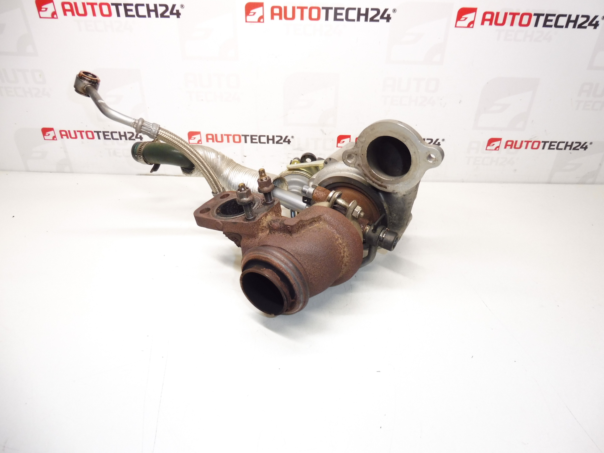 Turbo Citroën Peugeot 1.6 HDI 68KW 88 tisuća km 9673283680 TD02H2-07TVT-21
