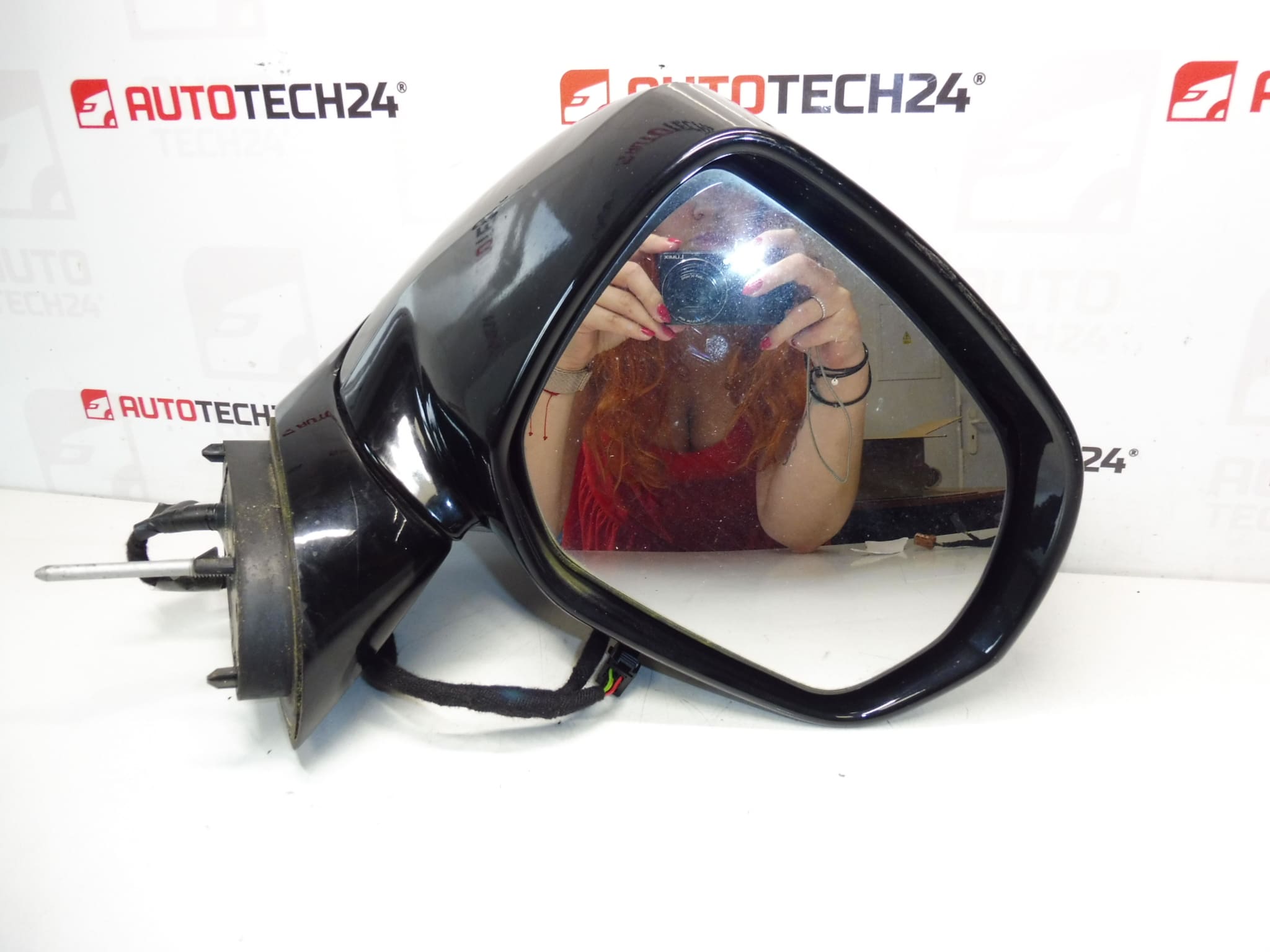 Desno električno vanjsko zrcalo s kromiranim kućištem za Citroën C3 Picasso 1609347580 - Slika 2