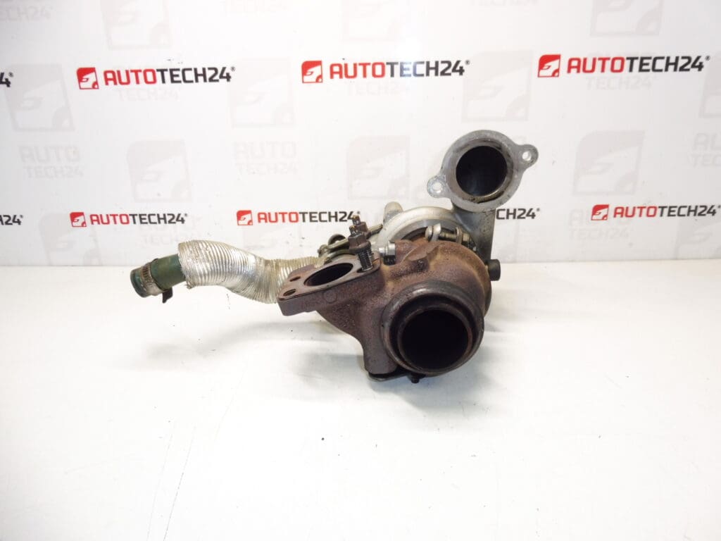 Turbo Citroën Peugeot 1.6 HDI 68KW 108 tisuća km 9673283680 TD02H2-07TT-21