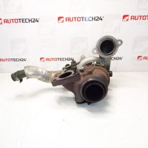 Turbo Citroën Peugeot 1.6 HDI 68KW 108 tisuća km 9673283680 TD02H2-07TT-21