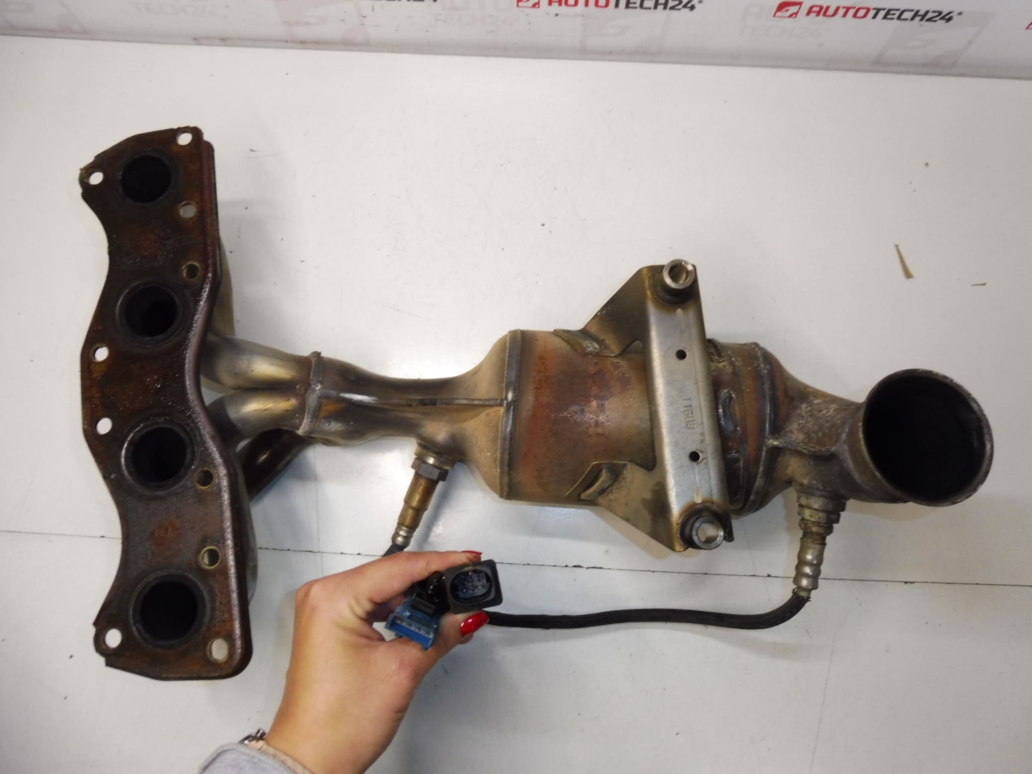 Katalizator Citroën Peugeot 1.4 VTI 1.6 VTI 98000km K418 0341N1 - Slika 2